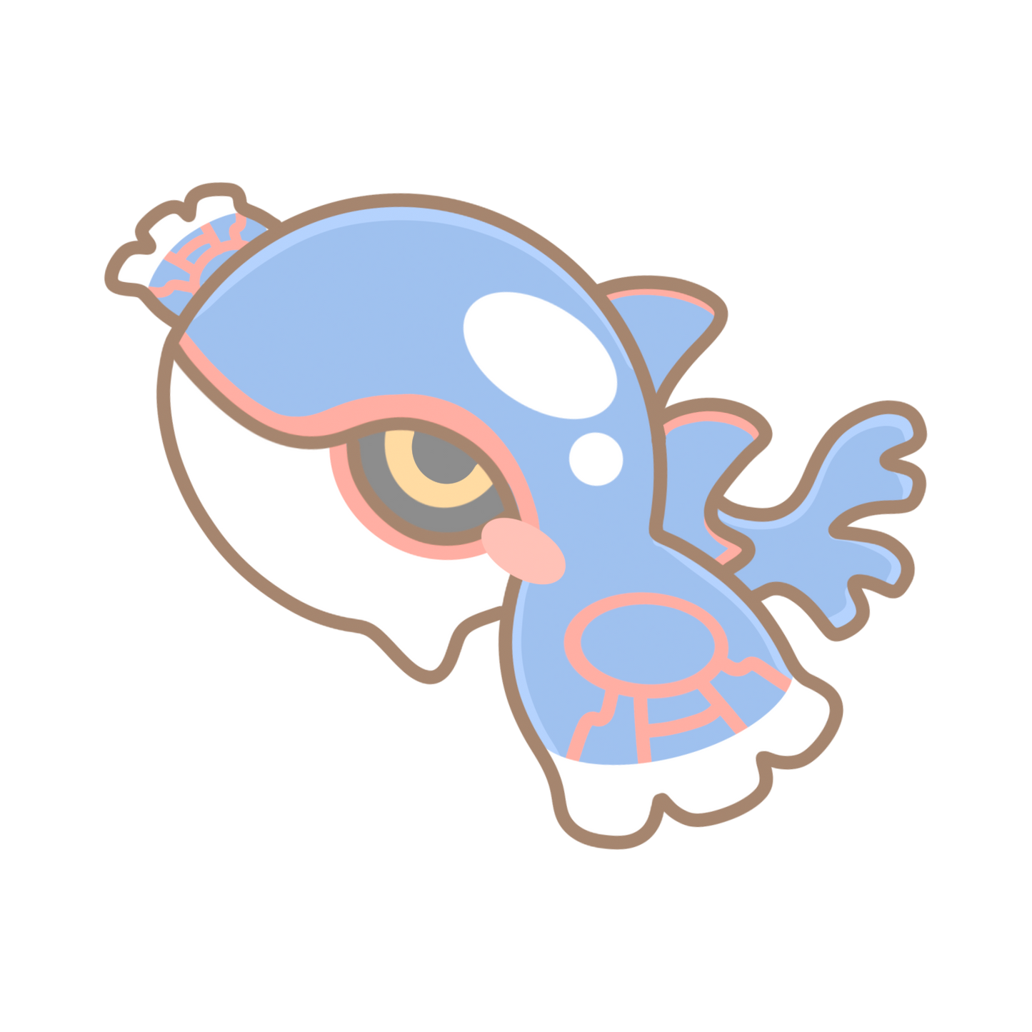 Rayquaza, Groudon & Kyogre Sticker Flakes
