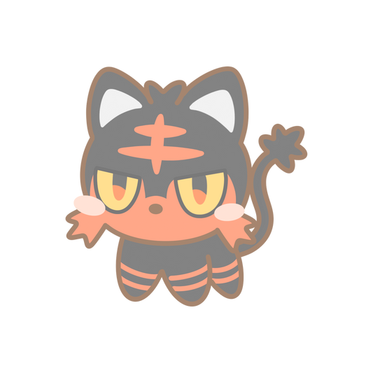 Litten, Popplio & Rowlet Sticker Flakes