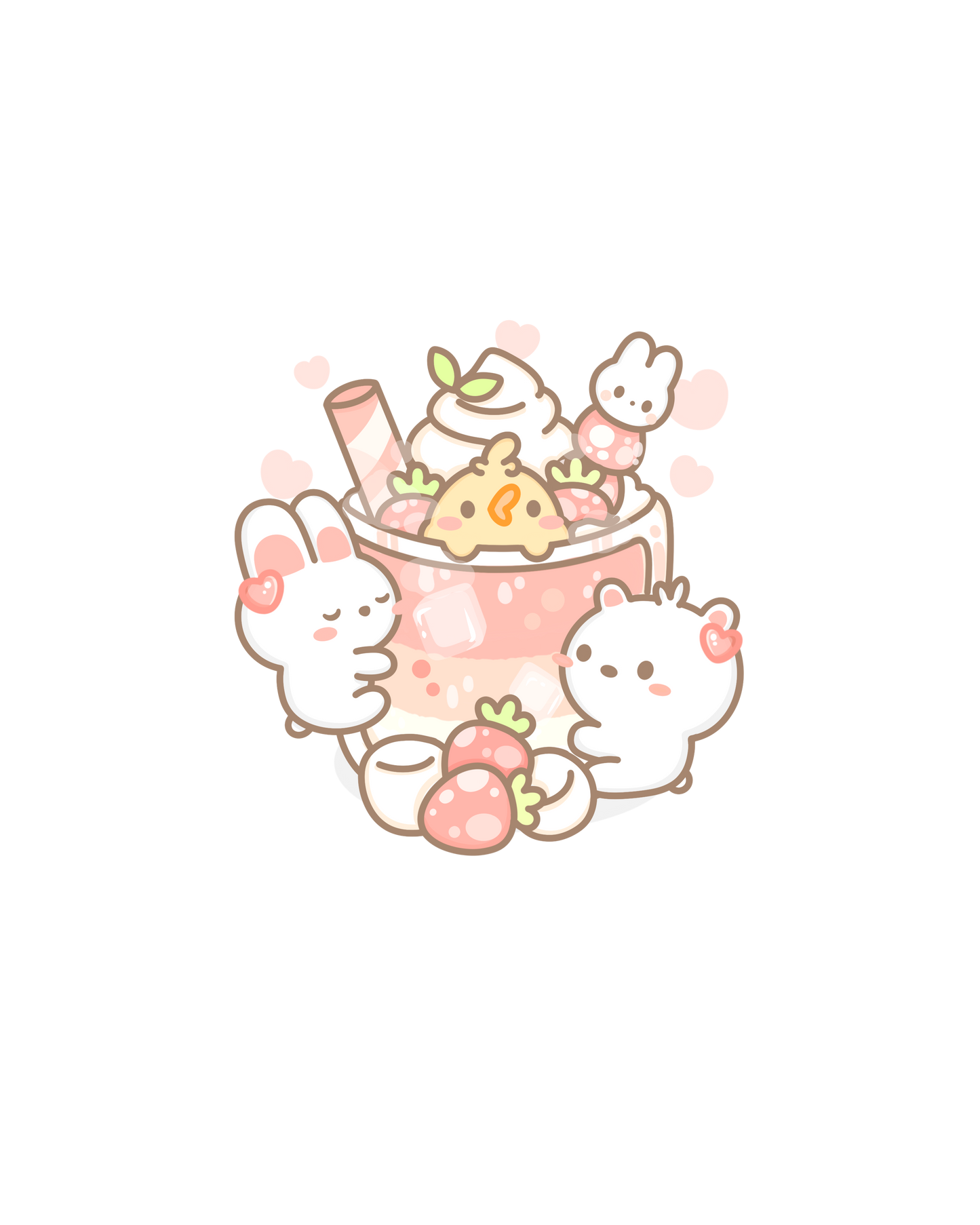 Sugary Love Sticker Flakes