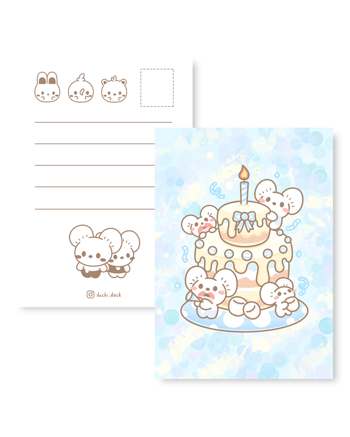 Dachimon Assorted Postcard Prints