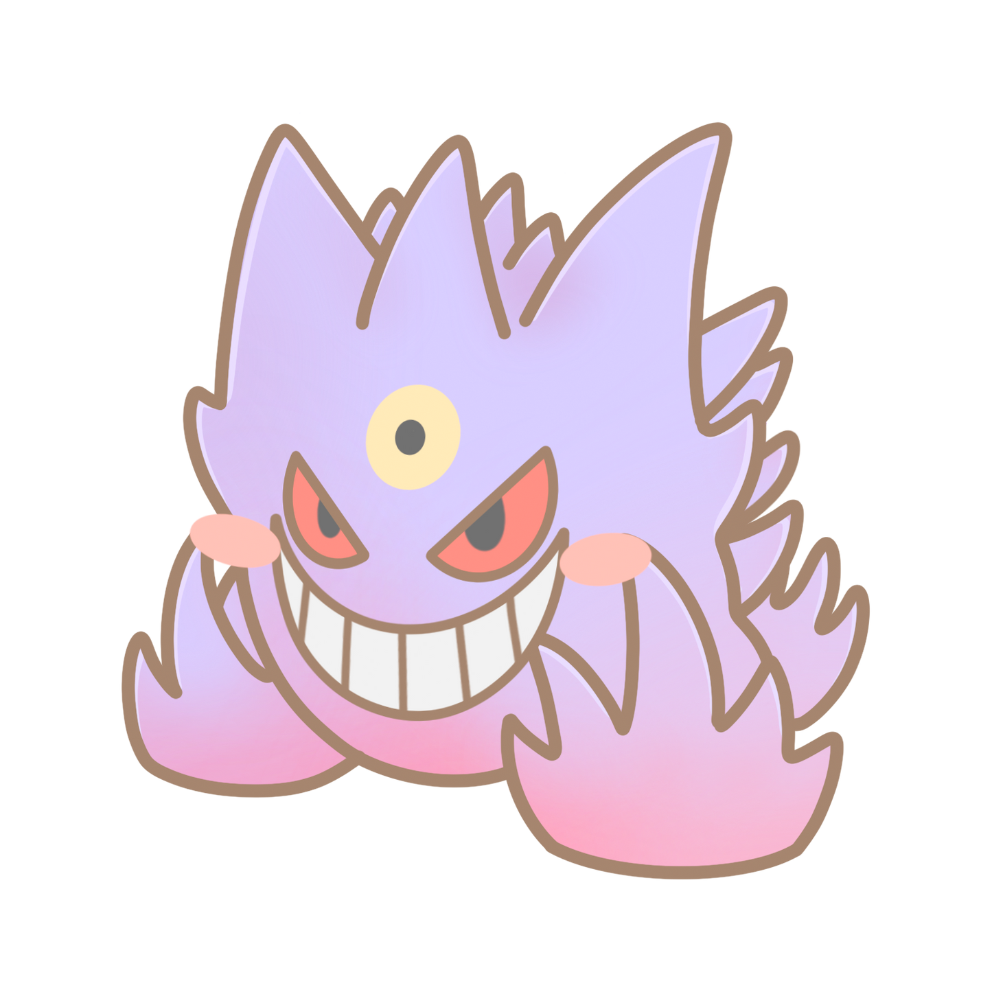 Gigantamax Gengar, Mega Gengar, Espurr, Greavard & Litwick Sticker Flakes