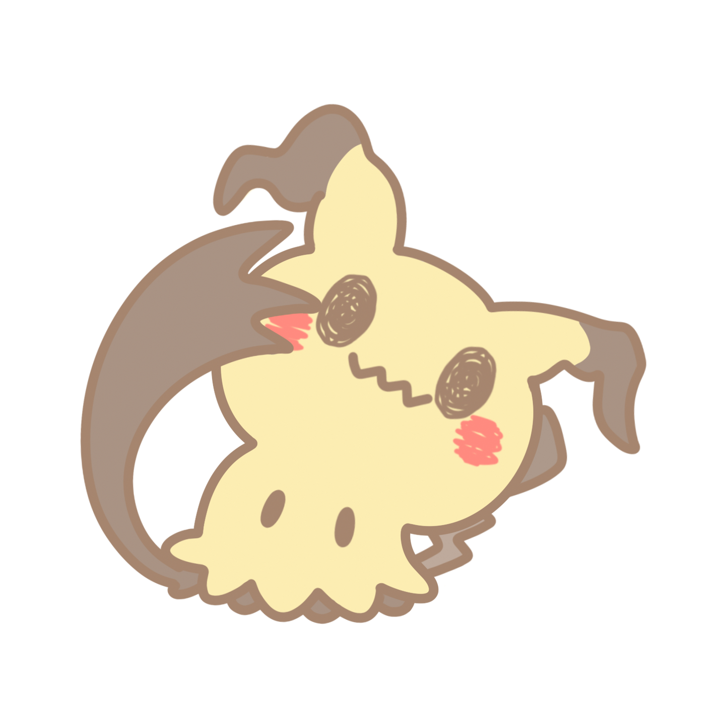 Mimikyu Sticker Flakes