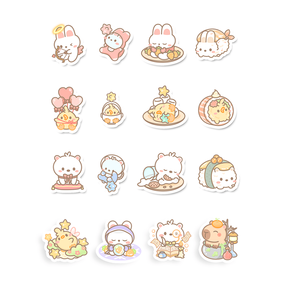 Mini Sticker Flakes