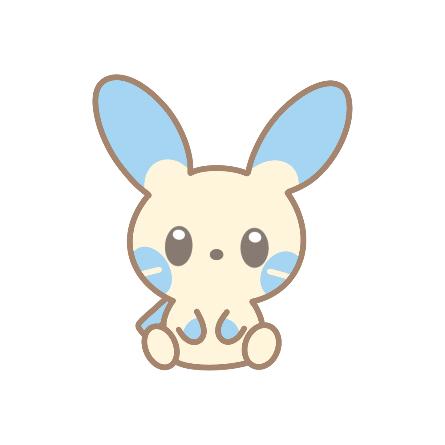 Dedenne, Plusle & Minun Sticker Flakes