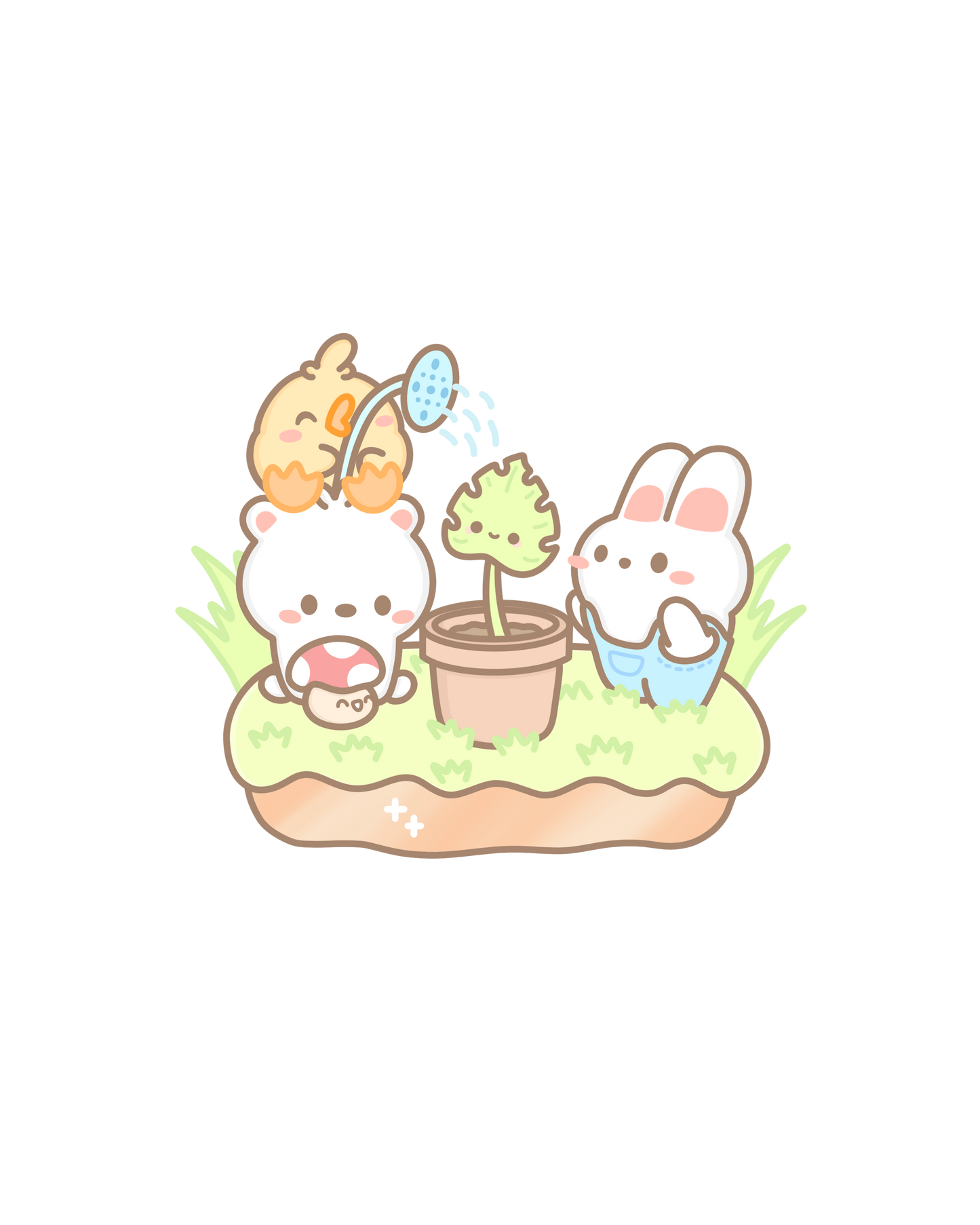 Nature Friends Sticker Flakes