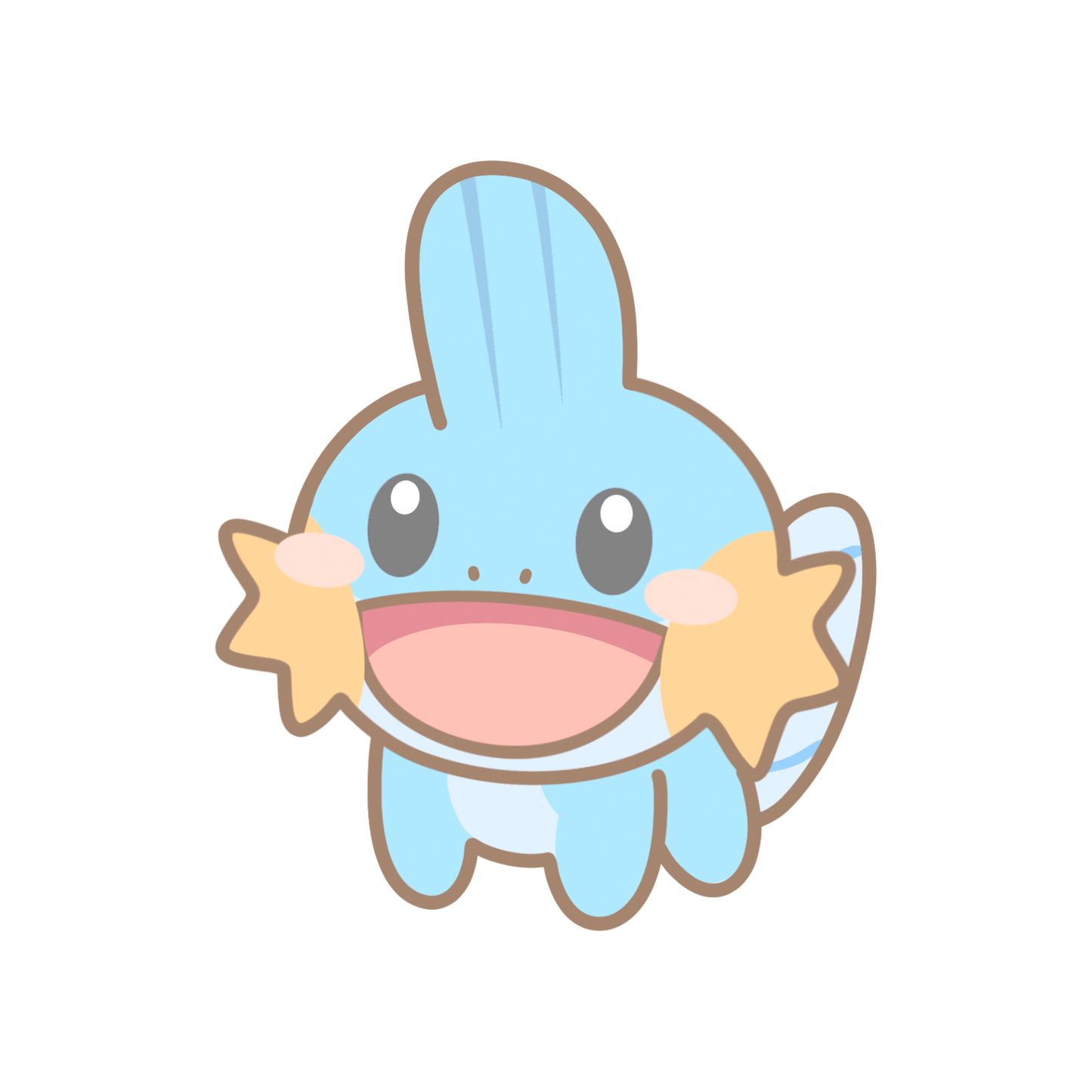 Torchic, Mudkip & Treecko Sticker Flakes