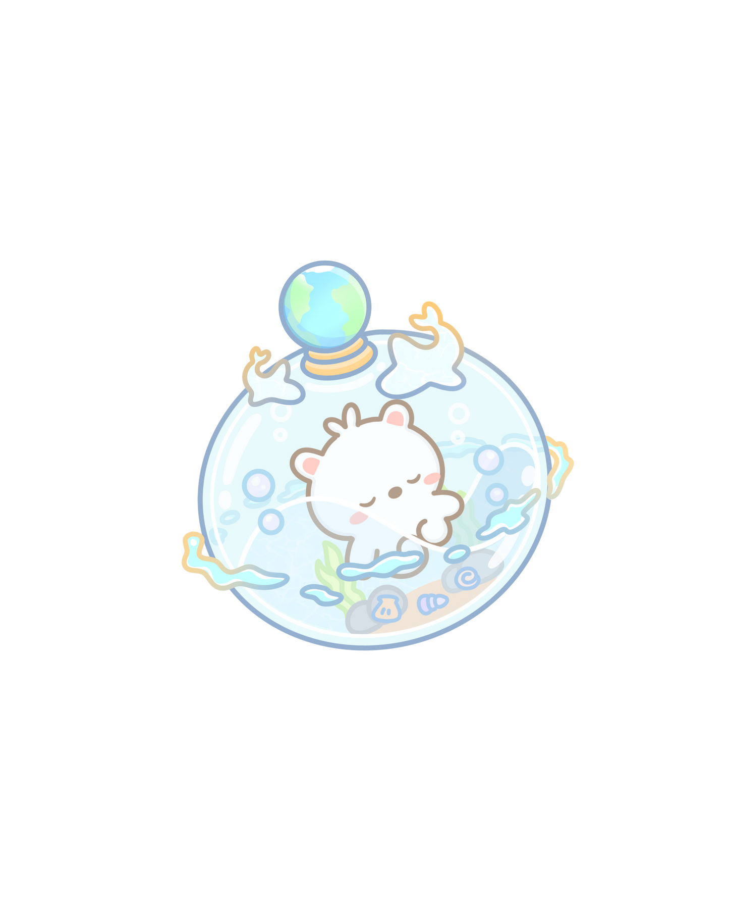 Mystic Floof Sticker Flakes