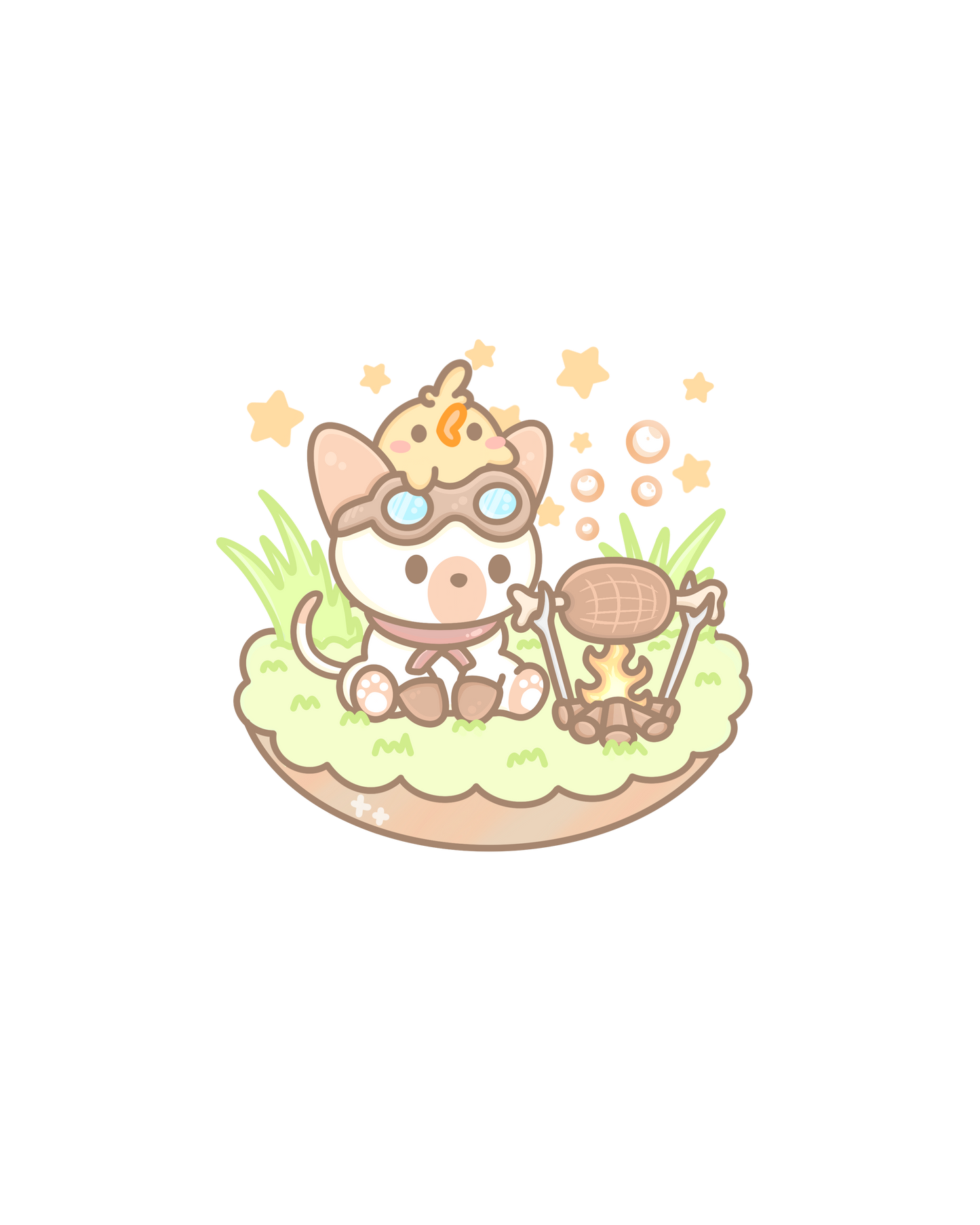Palico Sticker Flakes