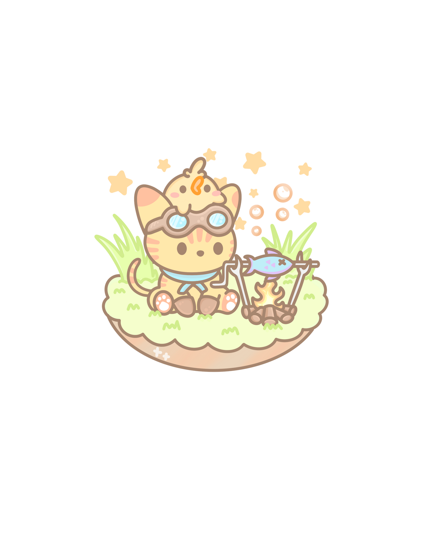 Palico Sticker Flakes