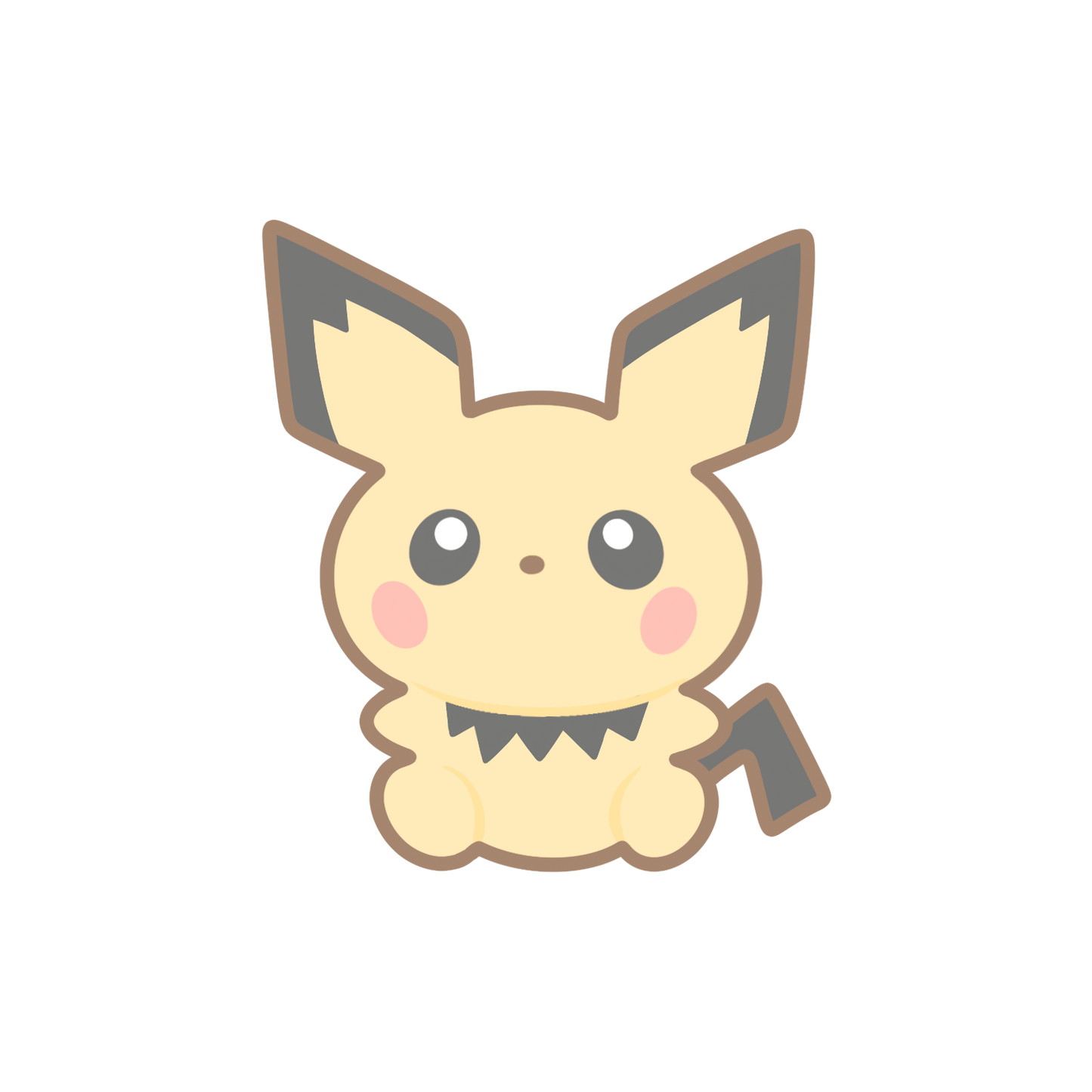 Snorlax Babies, Pichu, Cleffa, Happiny, Togepi & Igglybuff Sticker Flakes