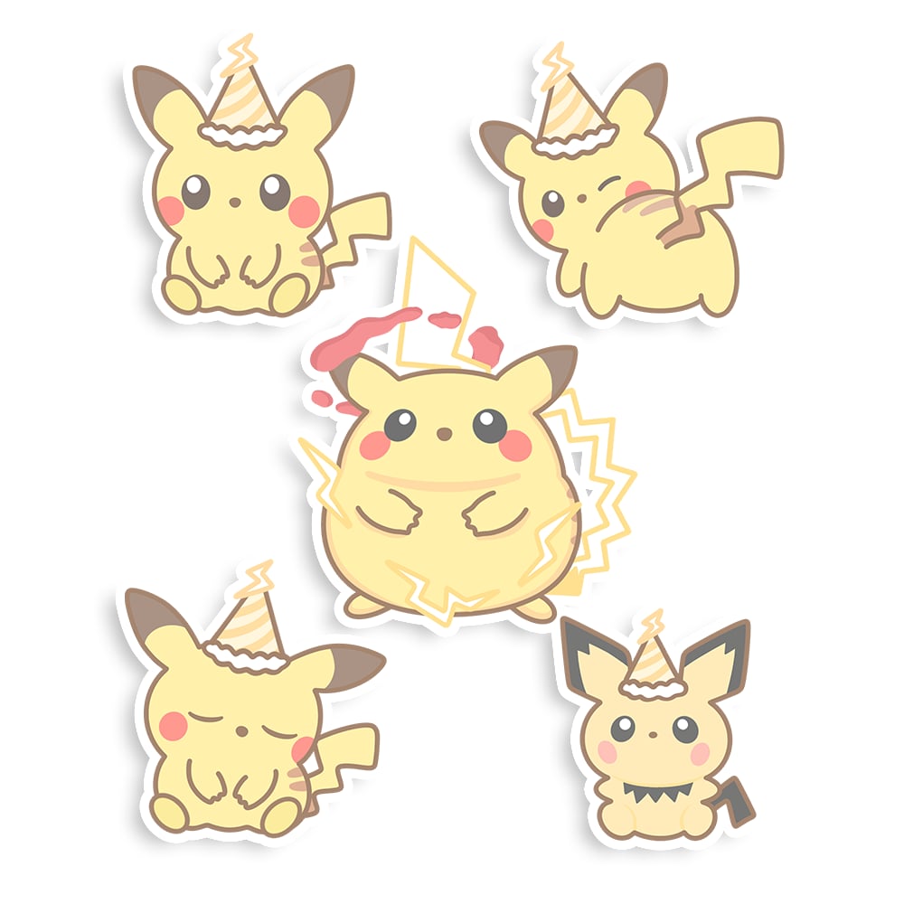 Pika Day Sticker Pack