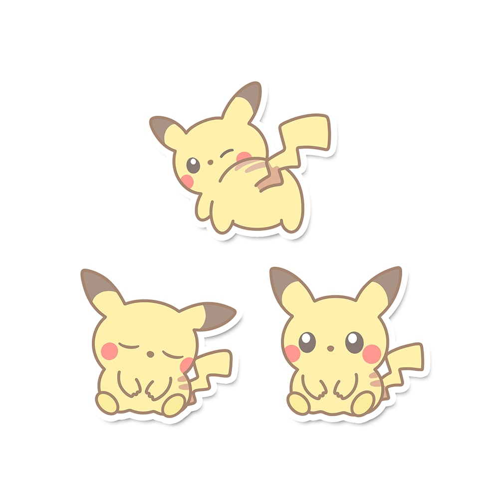 Pikachu Sticker Flakes