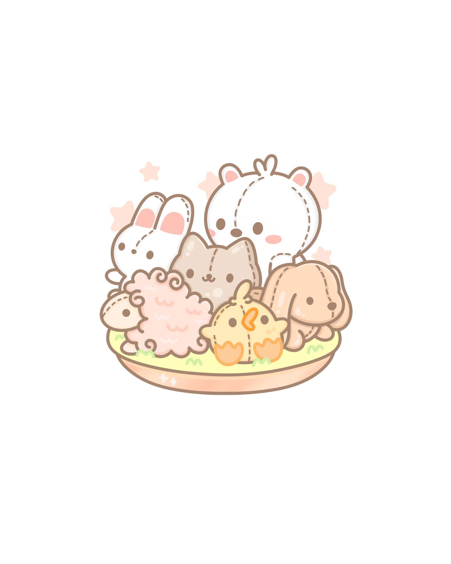 Snooze Haven Sticker Flakes