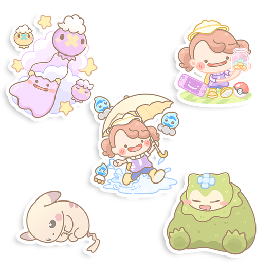 Pokopia Sticker Flakes