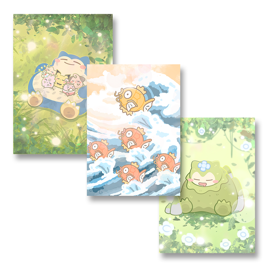 Dachimon Assorted Postcard Prints