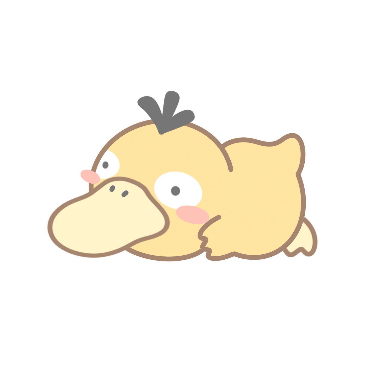 Psyduck & Slowpoke Sticker Flakes