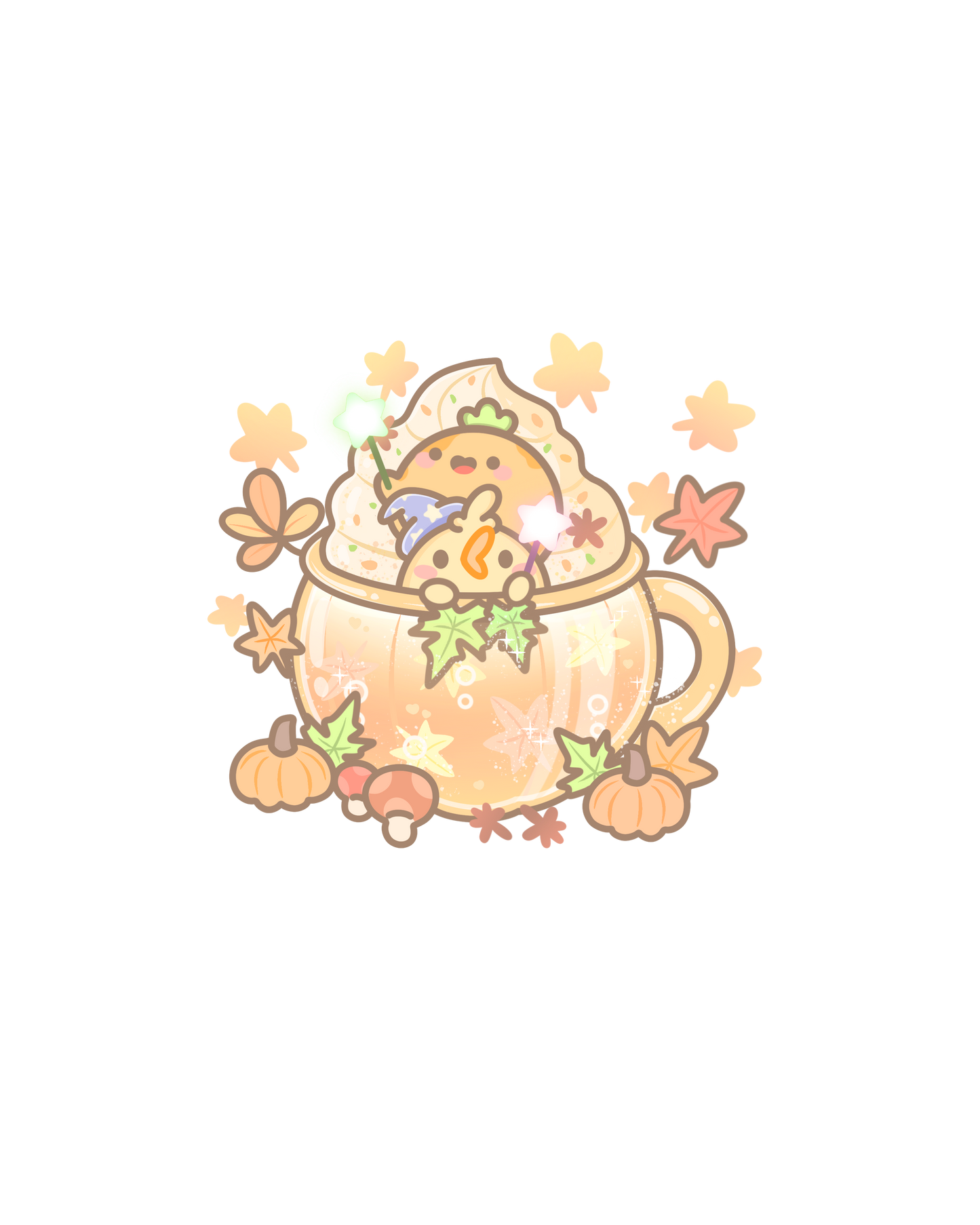 Autumn Aura Sticker Flakes