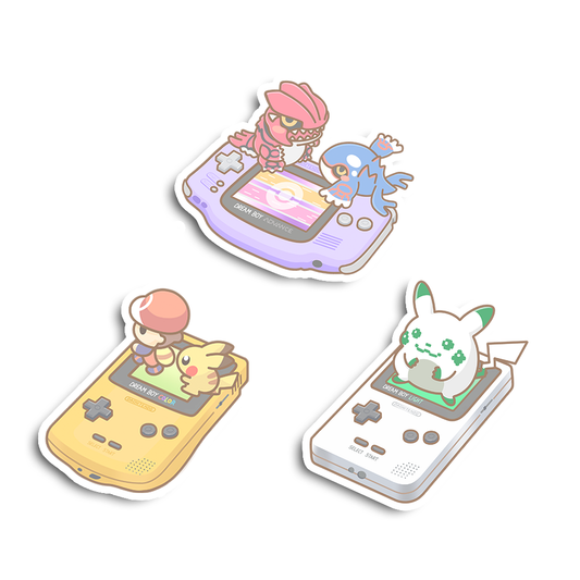 Retro Consoles Sticker Flakes