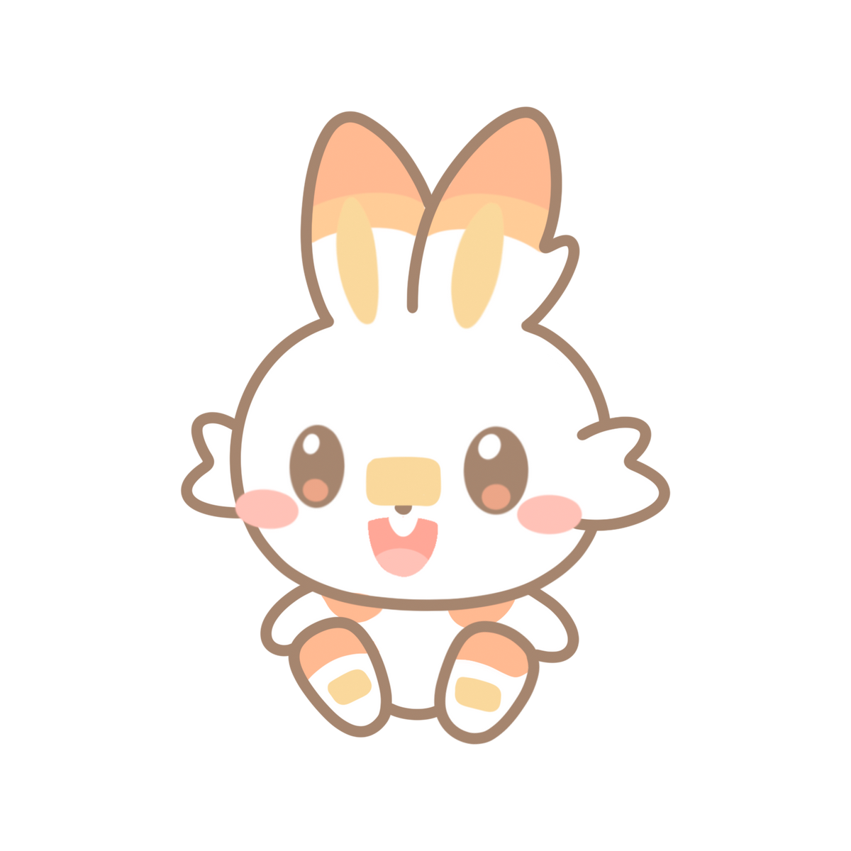 Scorbunny, Sobble & Grookey Sticker Flakes