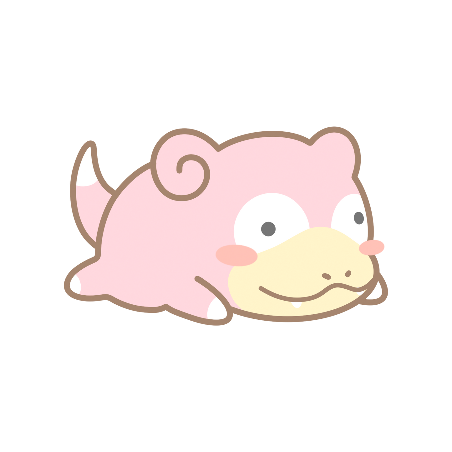 Psyduck & Slowpoke Sticker Flakes