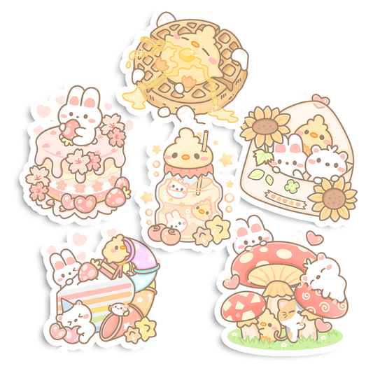Smitten Spring Sticker Flakes