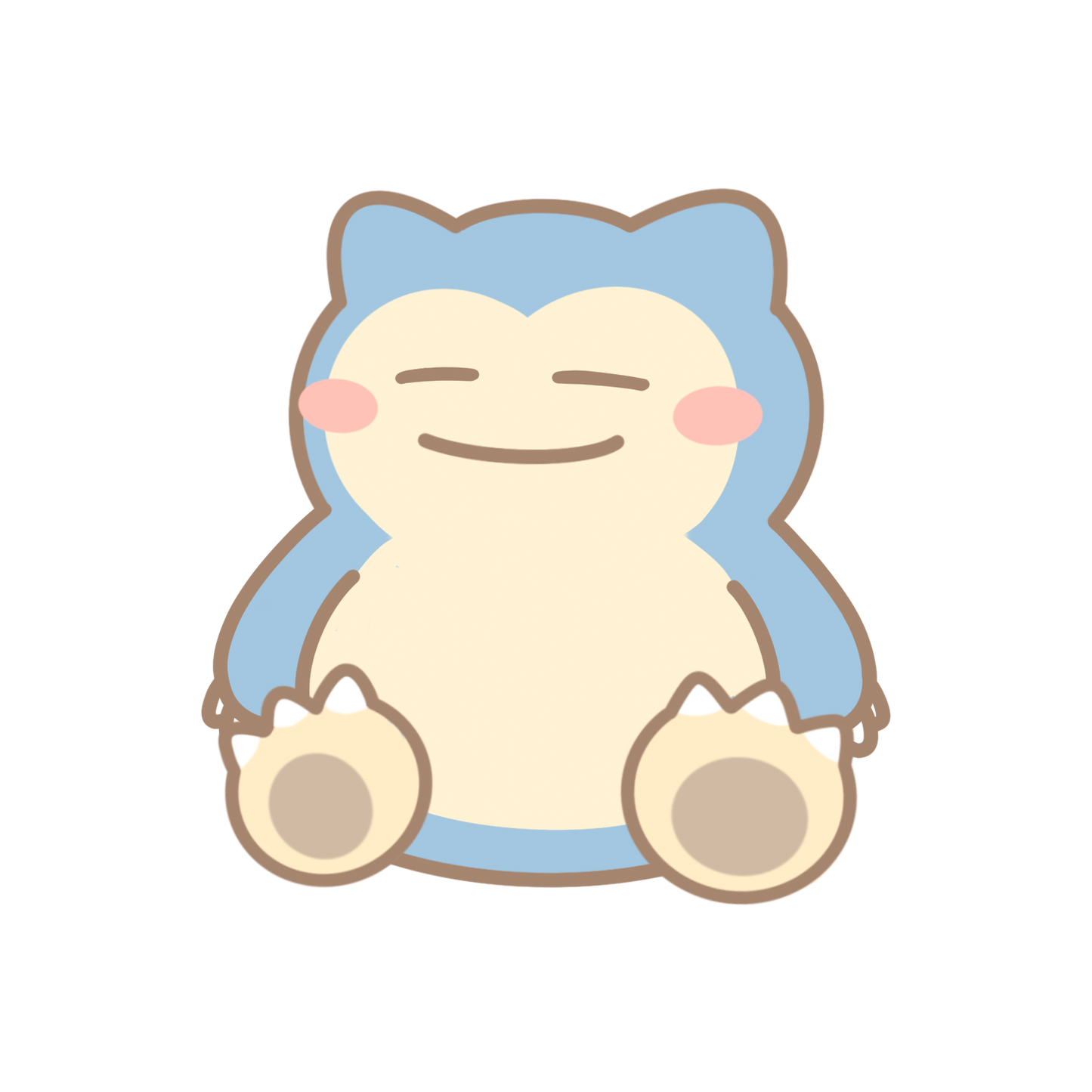Snorlax Sticker Flakes