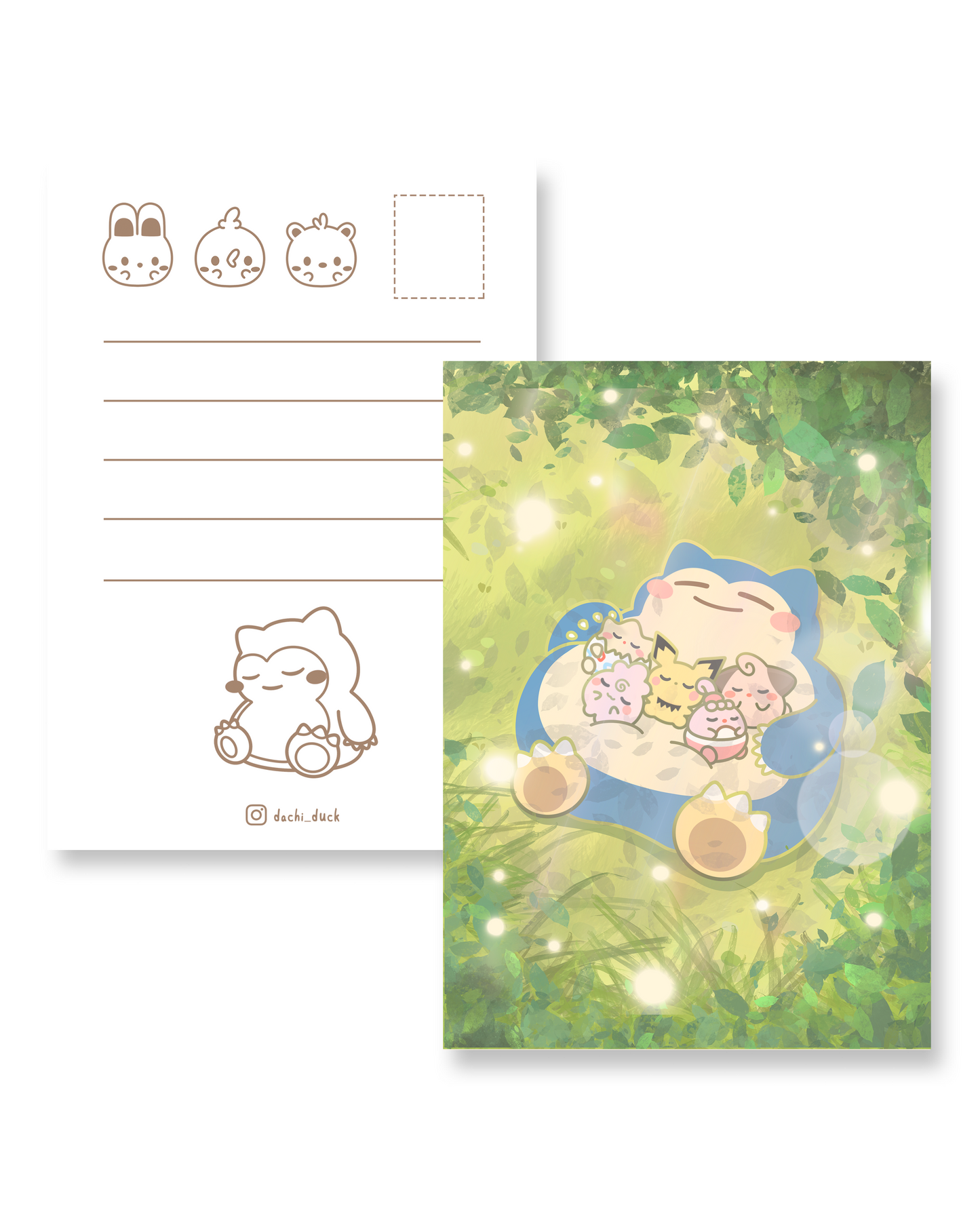 Dachimon Assorted Postcard Prints
