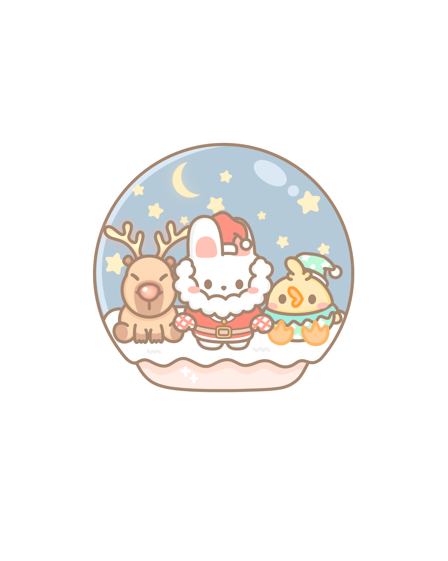 Christmas Sticker Flakes