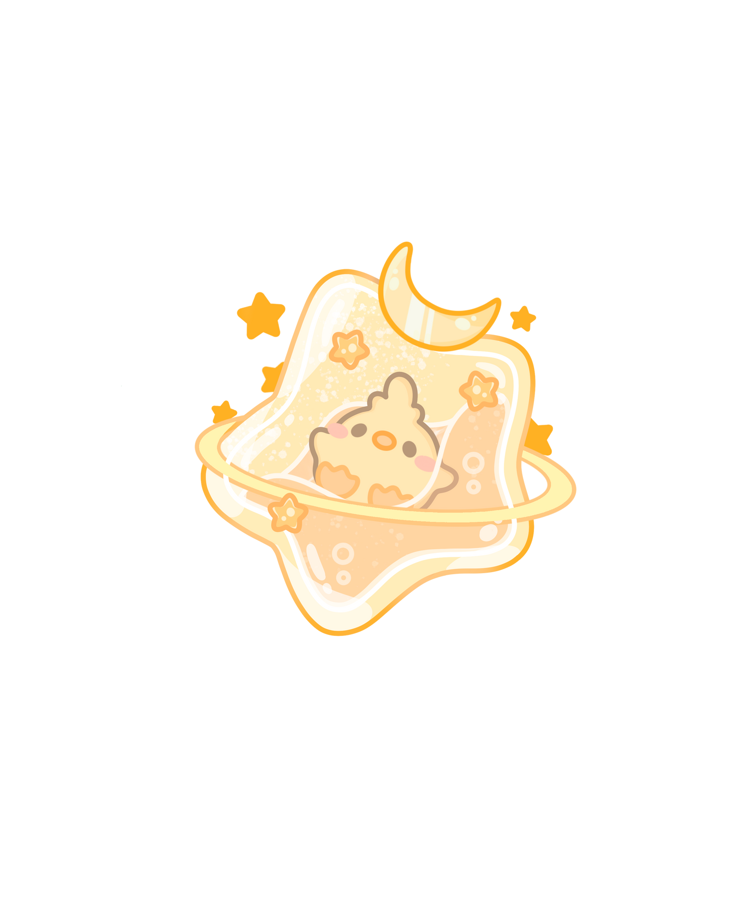 Mystic Floof Sticker Flakes