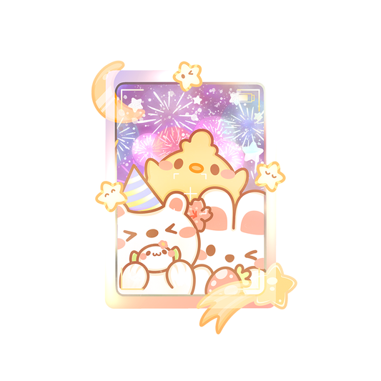 Limited Starry Selfie Celebratory Charm