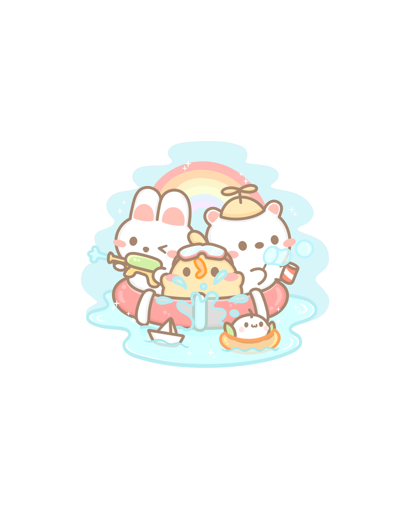 Summer Whimsy Sticker Flakes