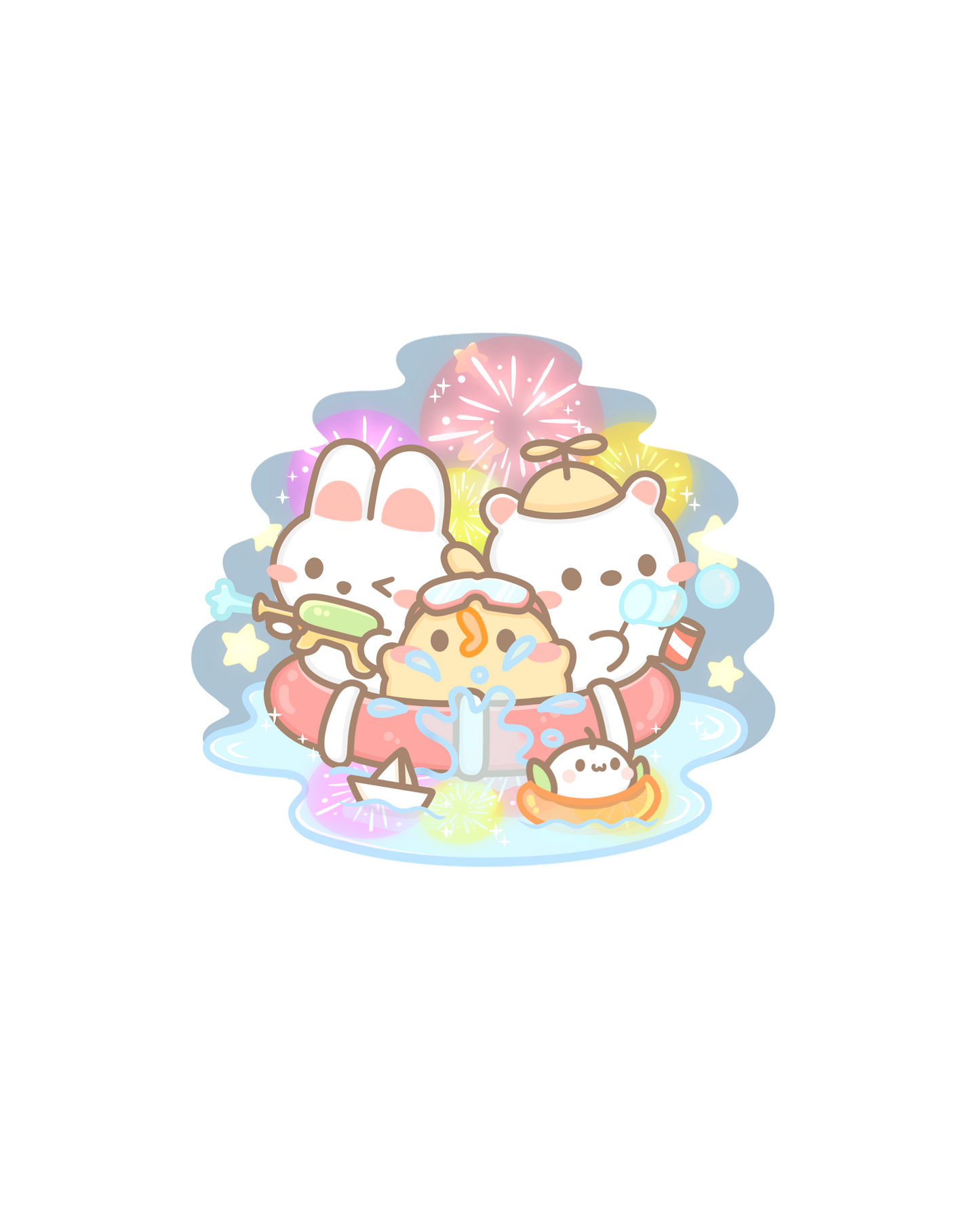 Summer Whimsy Sticker Flakes