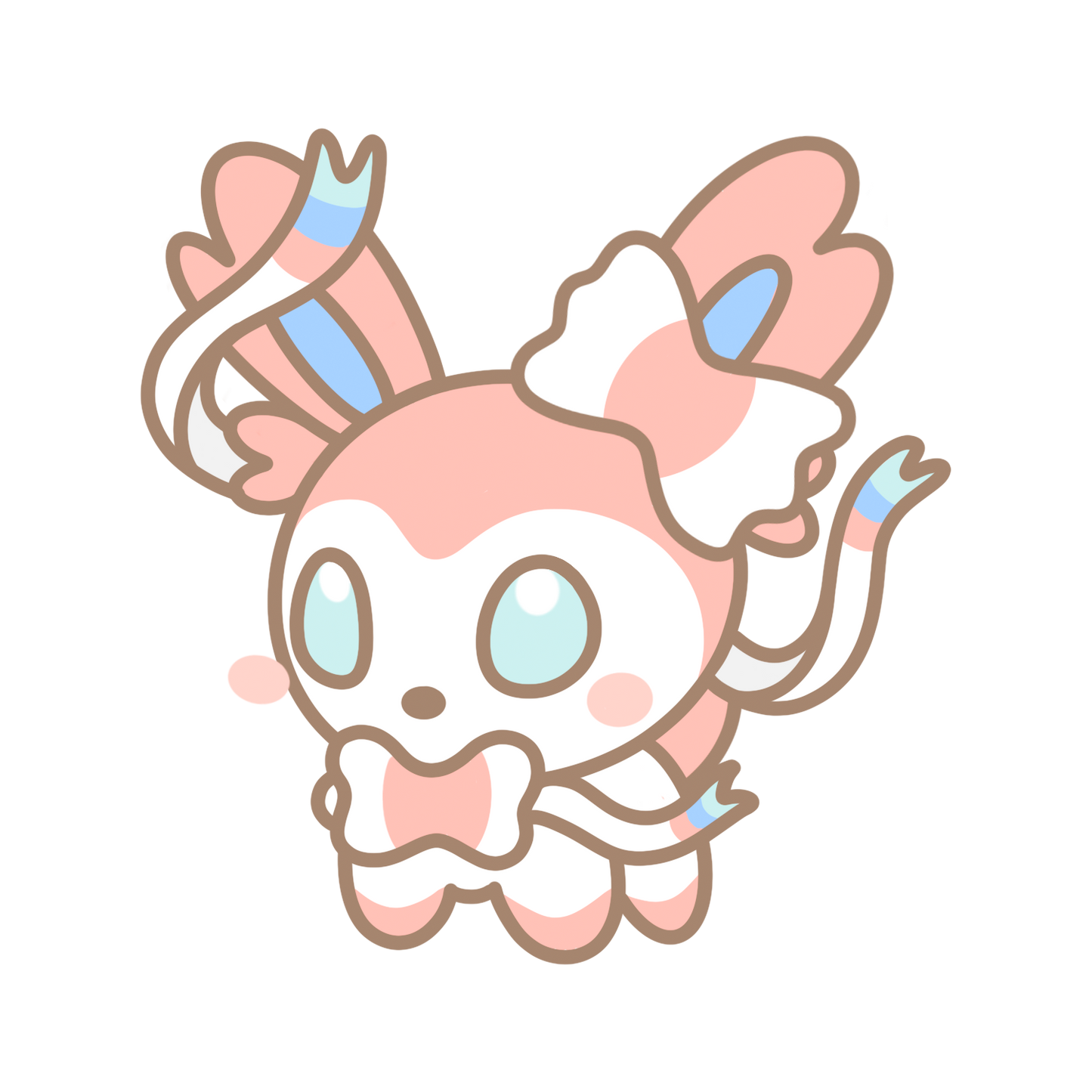 Eeveelutions Sticker Flakes