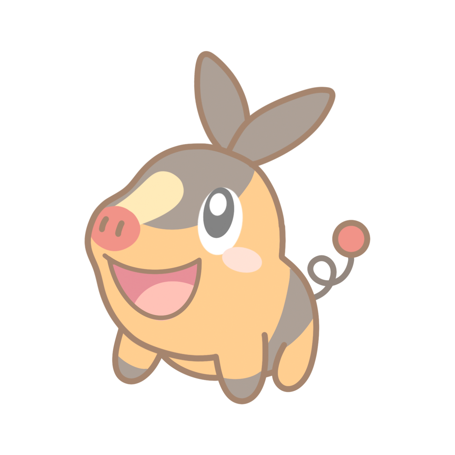 Tepig, Oshawott & Snivy  Sticker Flakes