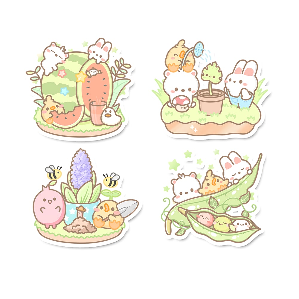 Nature Friends Sticker Flakes