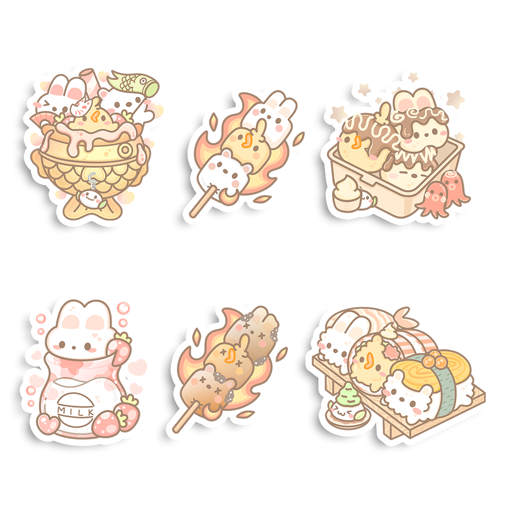 Matsuri Munchies Sticker Flakes