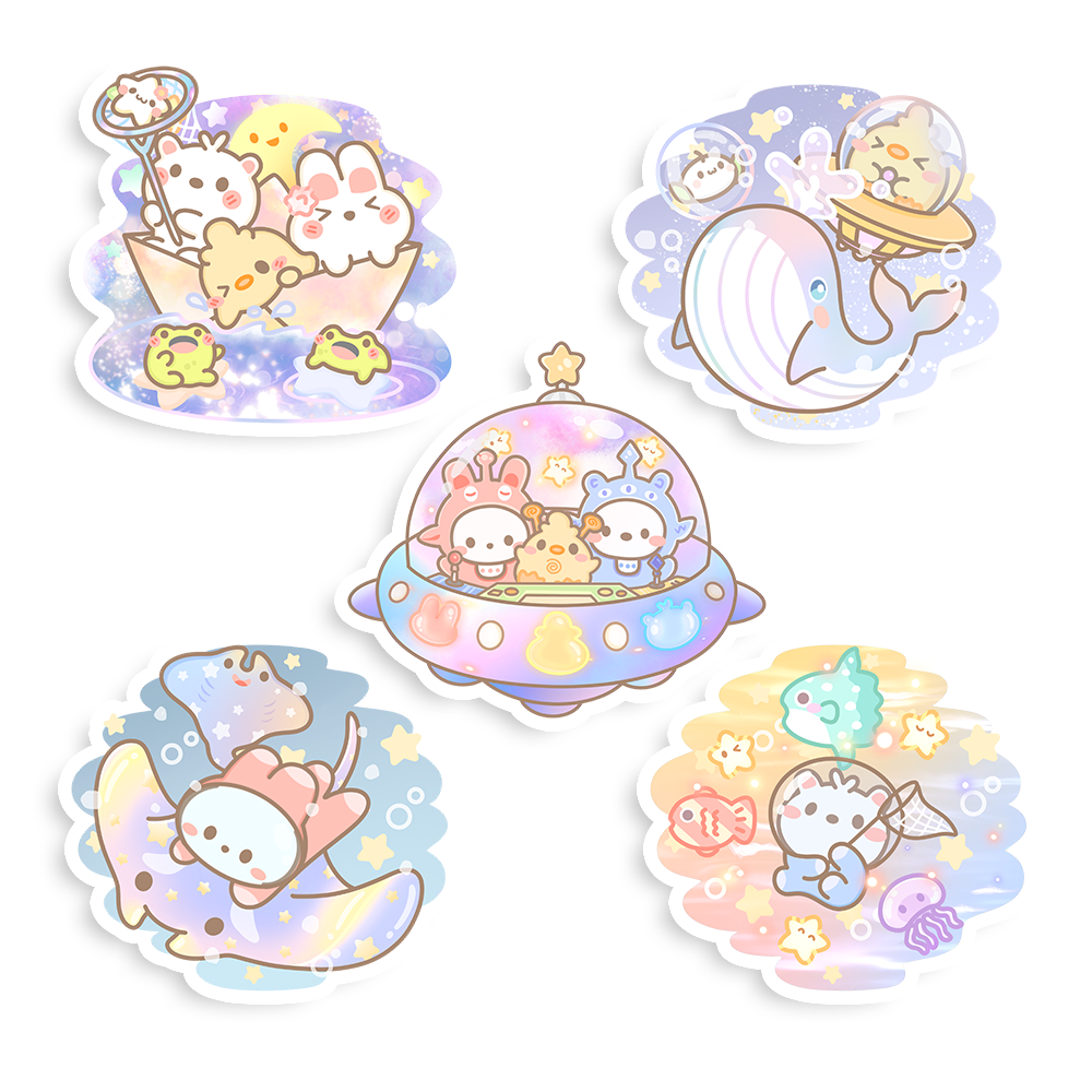 Astral Ocean Sticker Flakes