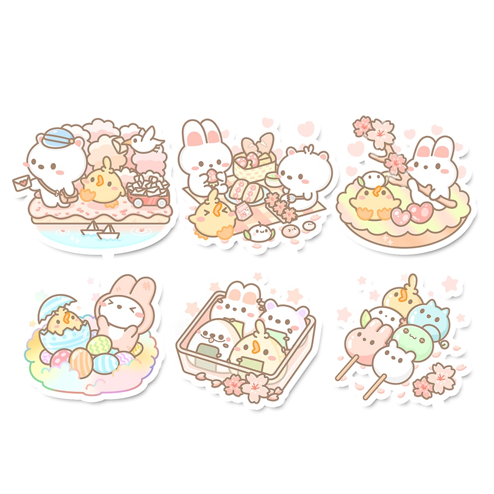 Spring Serenade Sticker Flakes