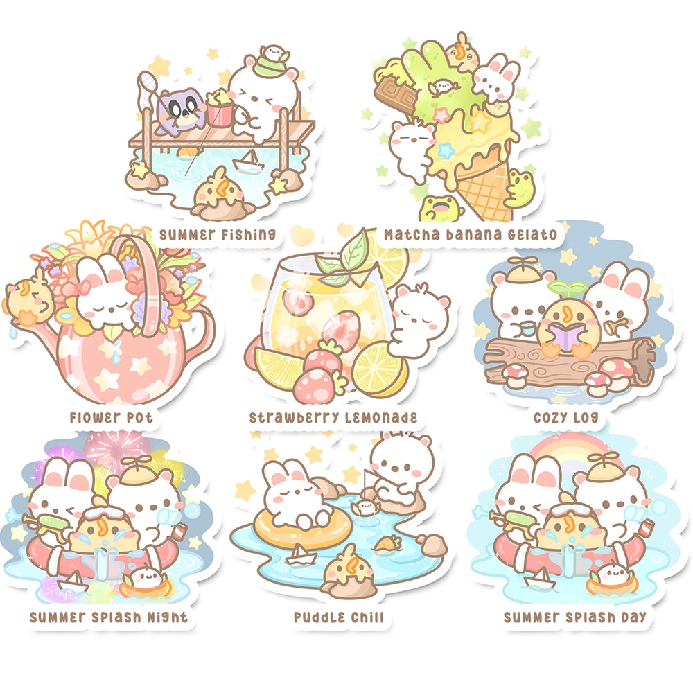 Summer Whimsy Sticker Flakes