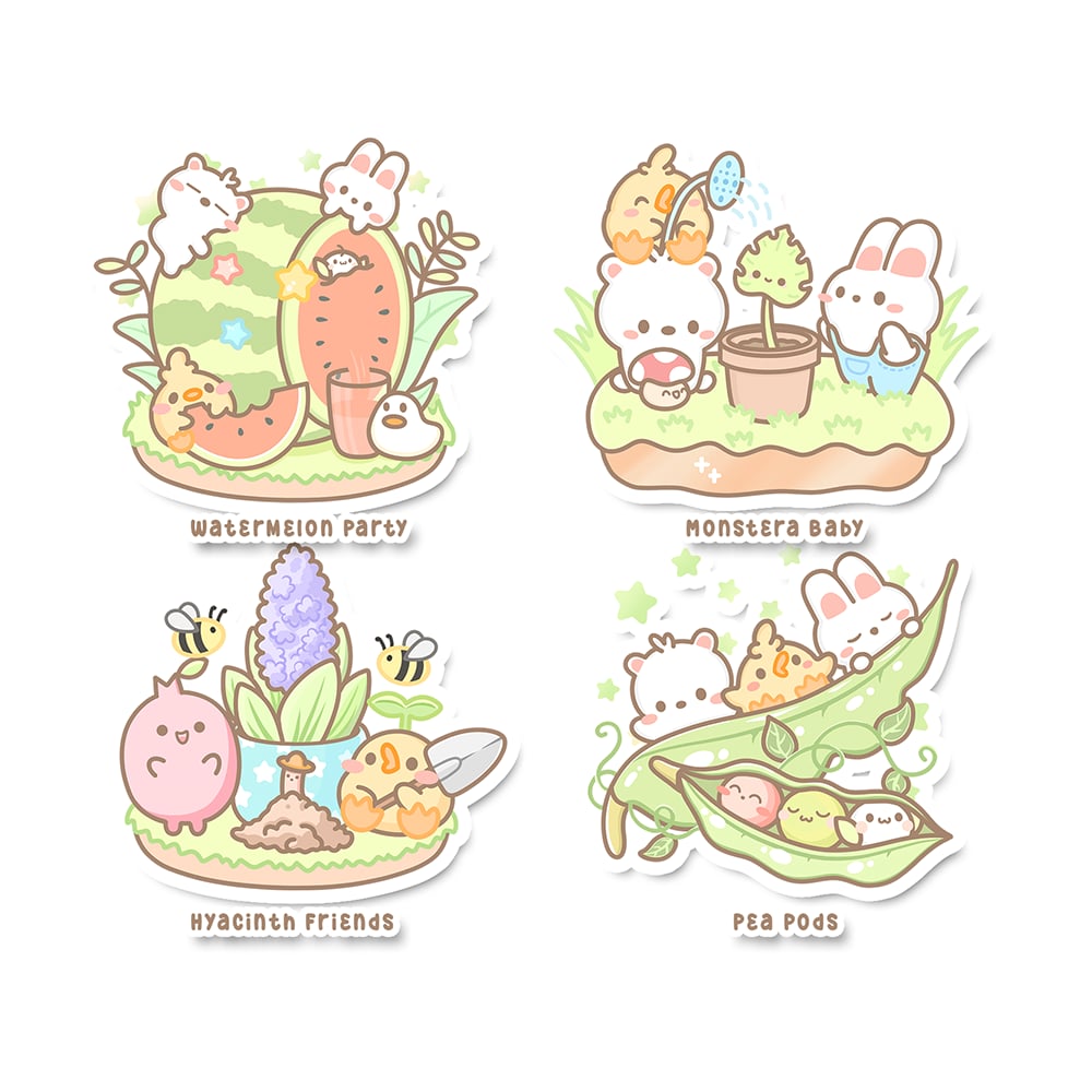 Nature Friends Sticker Flakes
