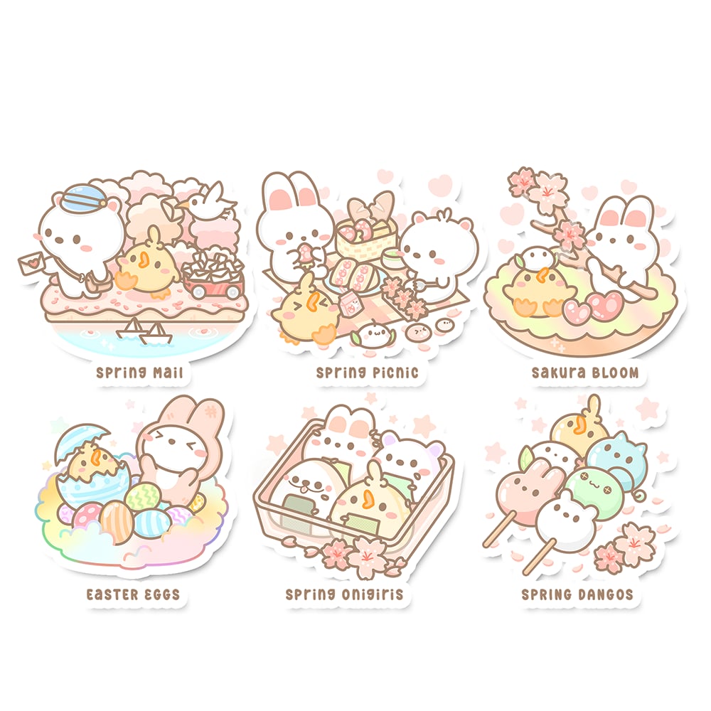 Spring Serenade Sticker Flakes