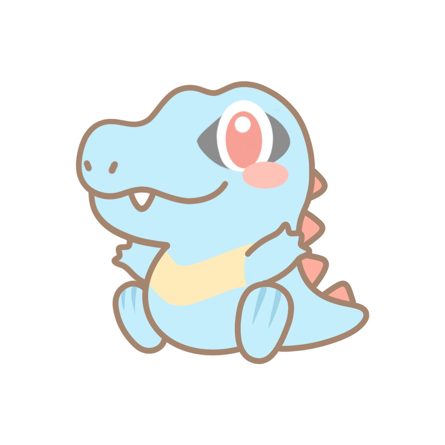 Cyndaquil, Totodile & Chikorita Sticker Flakes