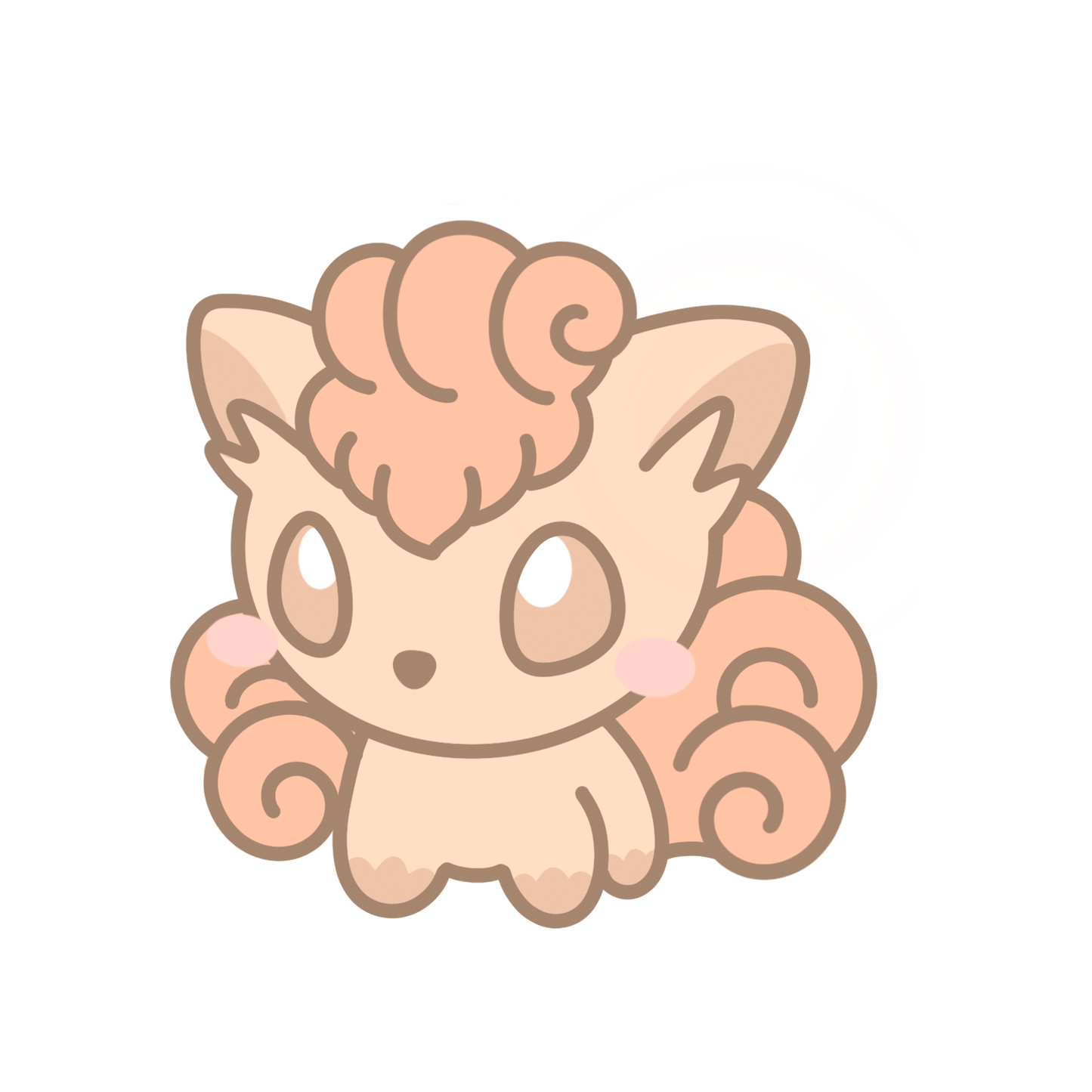 Vulpix & Ninetales Sticker Flakes