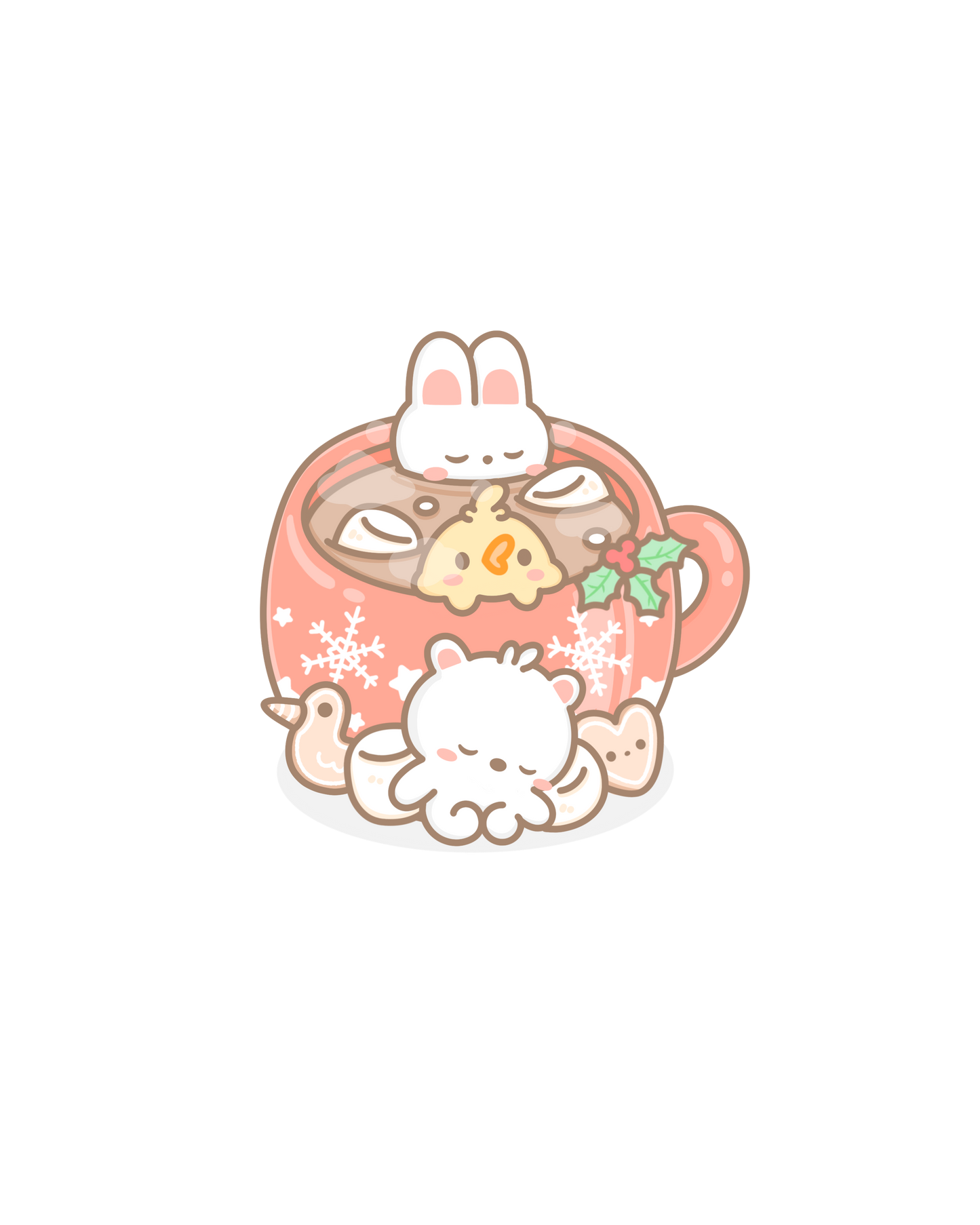 Christmas Sticker Flakes