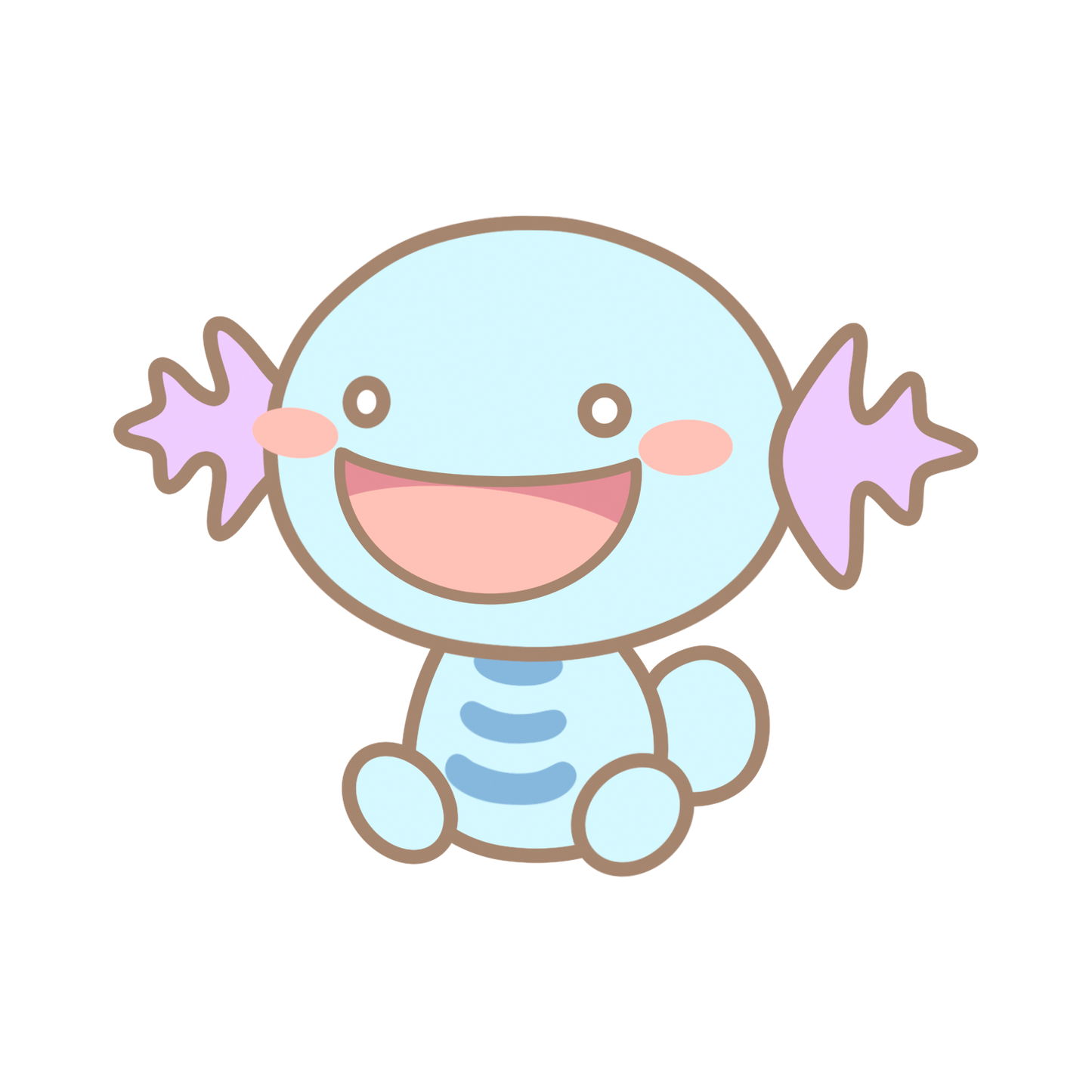 Wooper, Quagsire, Paldean Wooper & Clodsire Sticker Flakes