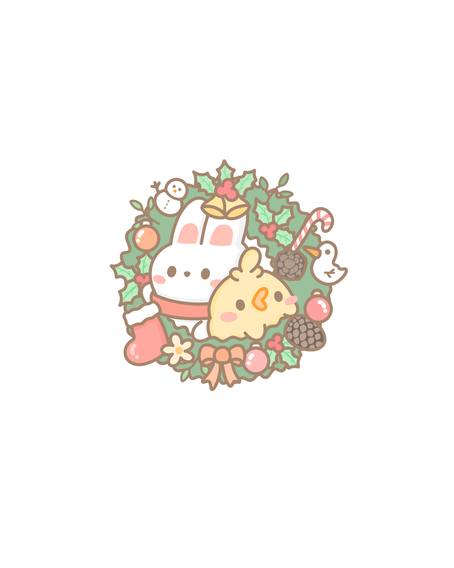Christmas Sticker Flakes