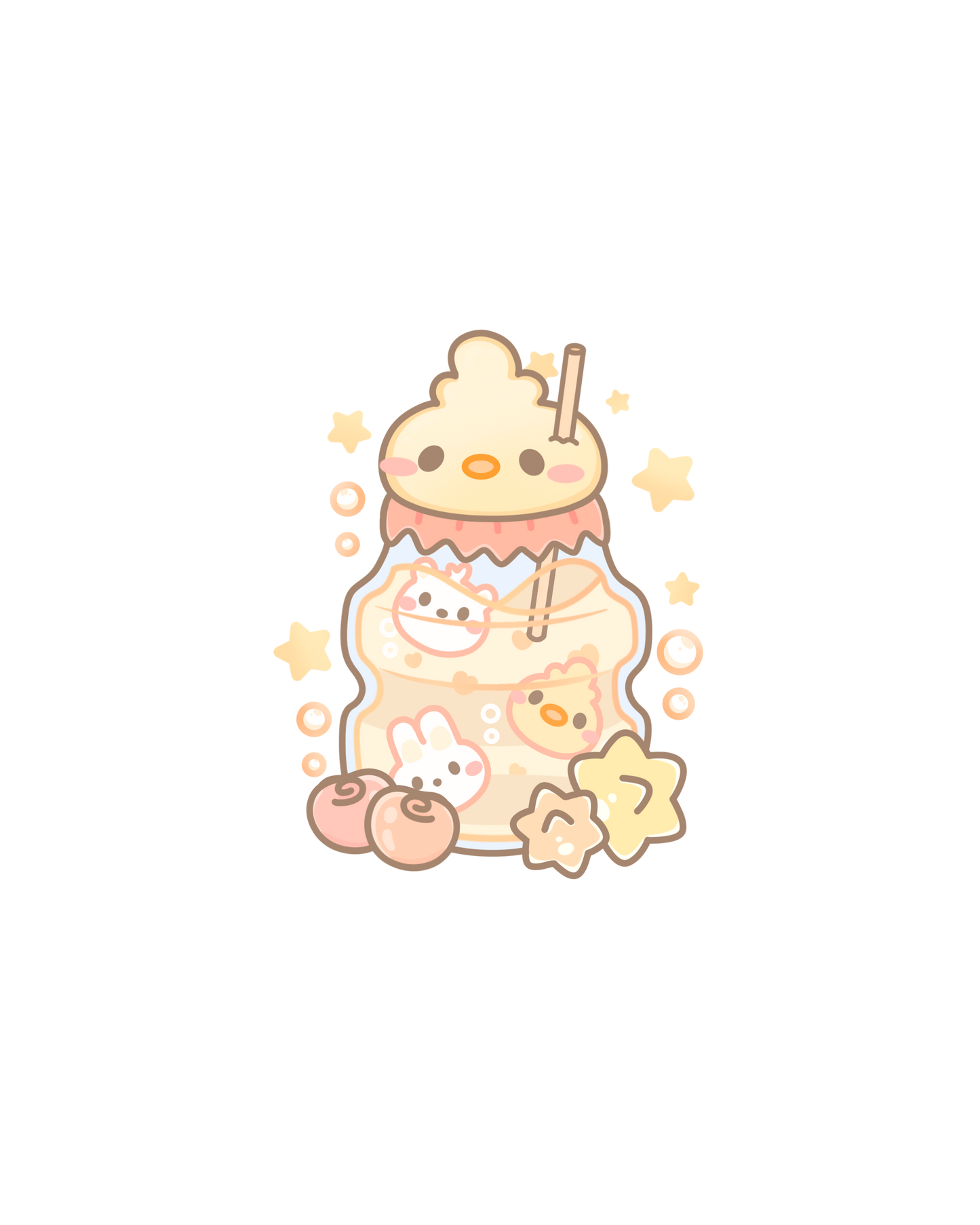 Smitten Spring Sticker Flakes