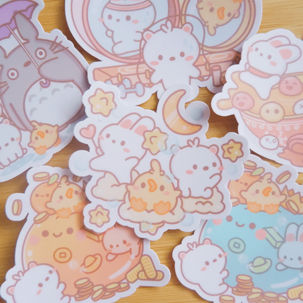 Assorted Sticker Flakes