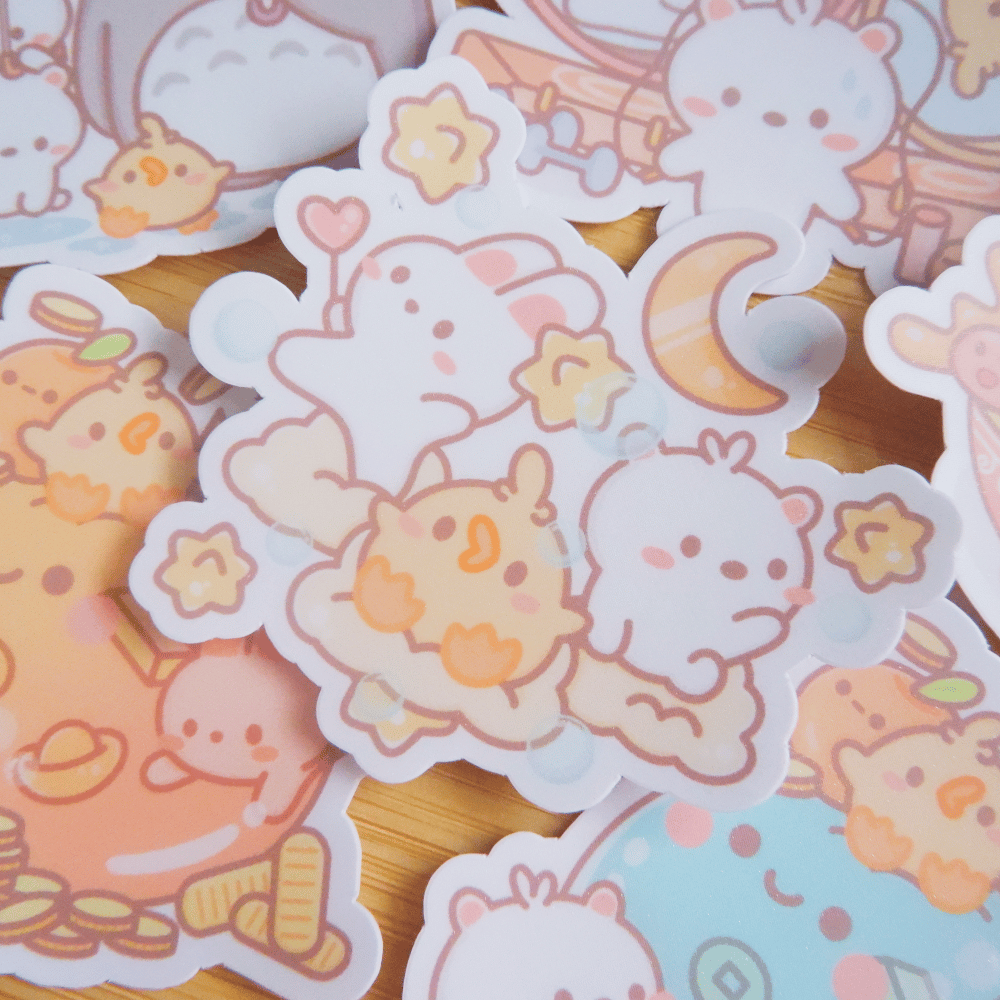 Assorted Sticker Flakes