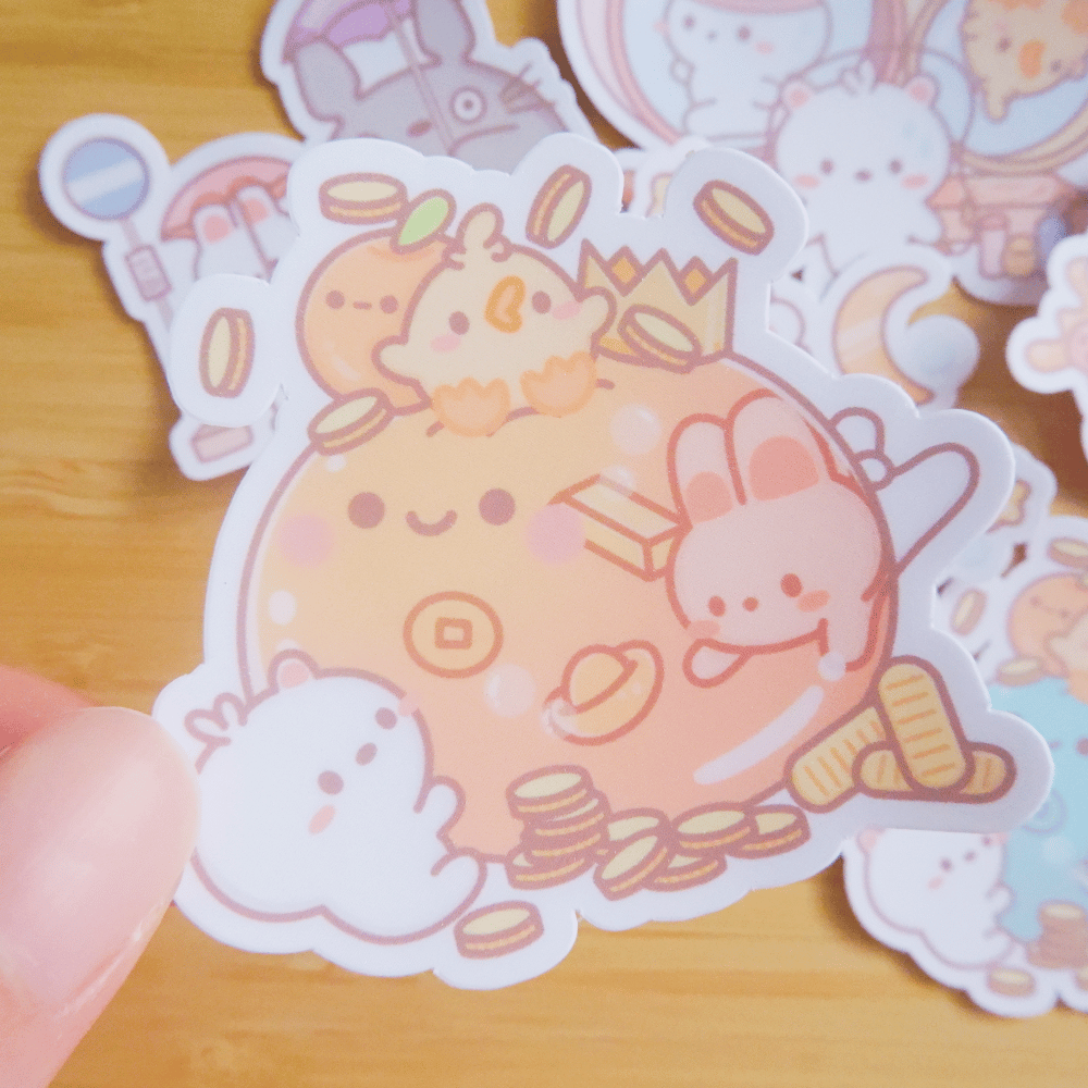 Assorted Sticker Flakes